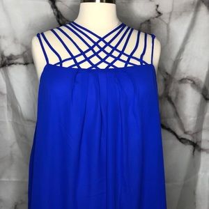 Torrid Royal Blue Woven Strap Camisole 3X